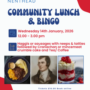 Community Lunch - Wednesday 14th January 2026