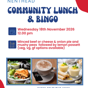 Community Lunch - Wed 18th November